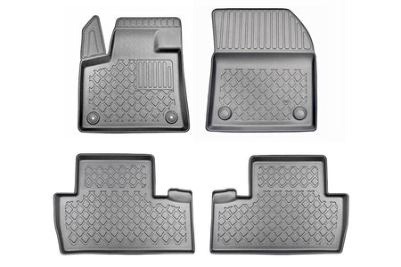 Tapis avec bords relevés Peugeot 5008 II, fabrication 07.2017 - présent, carrosserie suv inclusivement facelift, sans 3 ème file de sièges | 603574