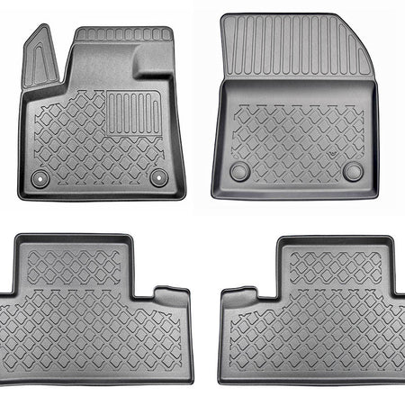Tapis avec bords relevés Peugeot 5008 II, fabrication 07.2017 - présent, carrosserie suv inclusivement facelift, sans 3 Úme file de siÚges | 603574