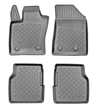 Tapis avec bords relevés Jeep Compass II, fabrication 08.2017 - présent, carrosserie suv ne correspond pas au phev | 603830