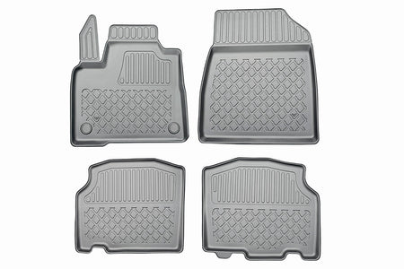 Tapis avec bords relevés Renault Kangoo III, fabrication 06.2021 - présent, carrosserie van empattement court et long, ne correspond pas au modèle électrique | 604009