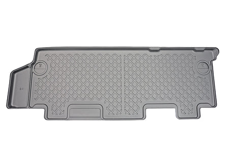 Tapis avec bords relevés Volkswagen T6 Multivan, fabrication 06.2015 - présent, carrosserie van empattement court, 2 ème file de sièges | 683105