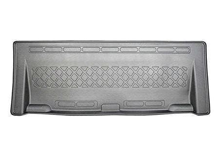 Tapis avec bords relevés Volkswagen Touran I, fabrication 03.2003 - 08.2015, carrosserie van 7 places, rangée 3 | 692551