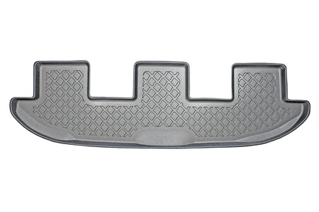 Tapis avec bords relevés Volkswagen Sharan II, fabrication 09.2010 - présent, carrosserie van 7 places, rangée 3 | 693093