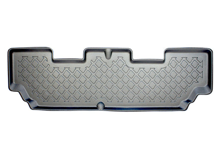 Tapis avec bords relevés Kia Carens III, fabrication 04.2013 - 08.2019, carrosserie van 7 places, rangée 3 | 693187