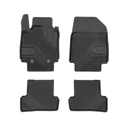 Tapis avec bords relevés Renault Clio III, fabrication 01.2008 - 02.2013, carrosserie break | 77409651
