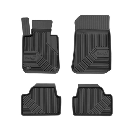 Tapis avec bords relevés BMW Série 1 Seria 1 E81, fabrication 09.2004 - 2013, carrosserie berline | 77426887