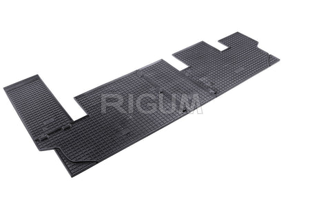 Tapis de voiture Citroen Jumpy II, fabrication 2007 - 2016, carrosserie van 3 ème file de sièges | 900552