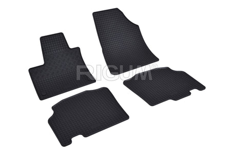 Tapis de voiture Renault Kangoo III, fabrication 06.2021 - présent, carrosserie van cabine double, empattement l2, 5 places | 905564