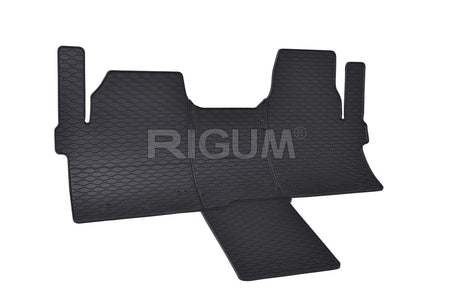 Tapis de voiture Ford Transit Custom II, fabrication 2024 - présent, carrosserie van 2 places, tunnel inclus | 906226