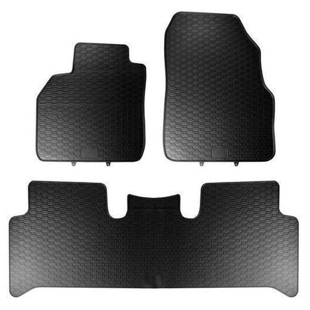 Tapis de voiture Peugeot Rifter, fabrication 06.2018 - présent, carrosserie van 5 places | 918-5loc