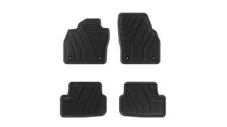 Tapis avec bords relevés Volkswagen T-Cross, fabrication 04.2019 - présent, carrosserie suv | AP1108