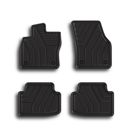 Tapis avec bords relevés Skoda Karoq, fabrication 2017 - présent, carrosserie suv | AP1115