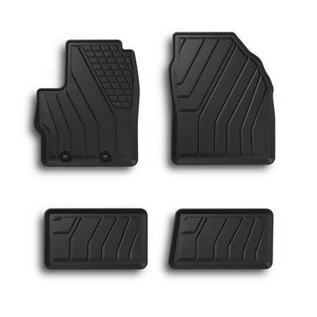 Tapis avec bords relevés Toyota Yaris IV, fabrication 09.2020 - présent, carrosserie berline | AP1132