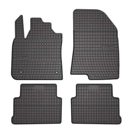 Tapis de voiture Dacia Jogger, fabrication 2022 - présent, carrosserie break 7 places, 1 et 2 ème file de sièges | ET427815