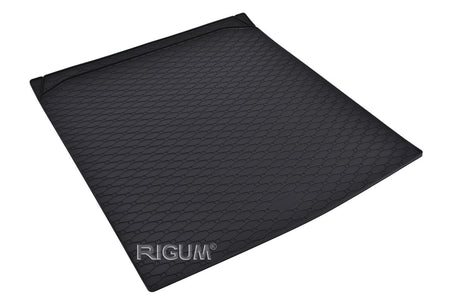 Tapis de coffre Skoda Superb III, carrosserie break, fabrication 09.2015 - 11.2023, coffre supérieur, sans plancher réglable en hauteur | 434033