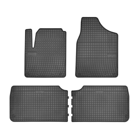 Tapis de voiture Seat Alhambra I, fabrication 1995 - 08.2010, carrosserie van 5 places | ET0311