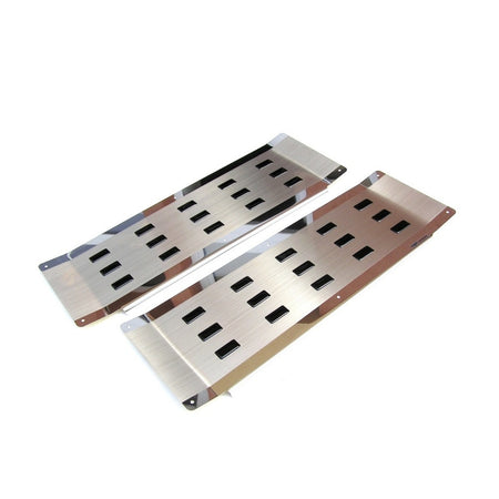 Protection de seuil de porte en acier inoxydable Peugeot Rifter , fabrication 06.2018 - présent, carrosserie van #4