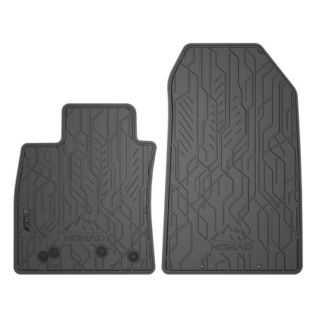 Tapis en caoutchouc avant Renault Clio IV, fabrication 03.2013 - 02.2021, carrosserie break (2 pcs.) | ND07524