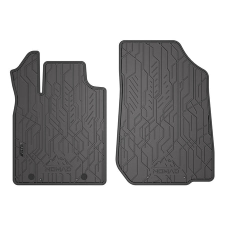 Tapis en caoutchouc avant Dacia Duster I Facelift, fabrication 2014 - 12.2017, carrosserie suv (2 pcs.) | ND0331