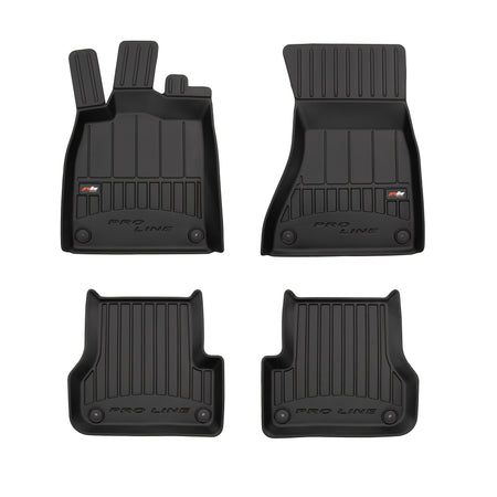 Tapis avec bords relevés Audi A6 C7, fabrication 03.2011 - 05.2018, carrosserie sedán #1