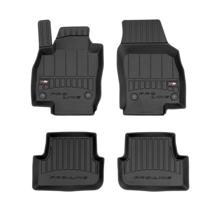 Tapis avec bords relevés Volkswagen Polo VI, fabrication 10.2017 - présent, carrosserie berline | 3D407589