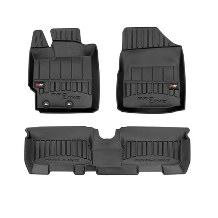 Tapis avec bords relevés Toyota Yaris II, fabrication 10.2005 - 2011, carrosserie berline #1