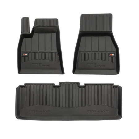 Tapis avec bords relevés Tesla Model S, fabrication 07.2012 - 03.2015, carrosserie coupé #1