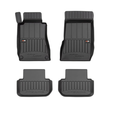 Tapis avec bords relevés Mercedes CLK C209, fabrication 2002 - 2009, carrosserie coupé #1