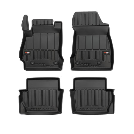 Tapis avec bords relevés Mazda 2 II, fabrication 09.2007 - 01.2015, carrosserie berline #1