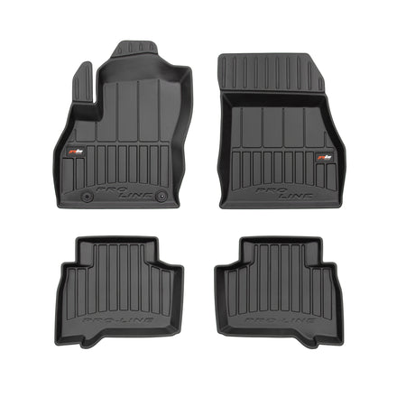 Tapis avec bords relevés Fiat Qubo, fabrication 06.2008 - présent, carrosserie berline #1