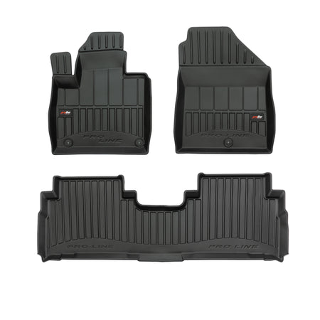Tapis avec bords relevés Kia Sorento III, fabrication 02.2015 - 07.2020, carrosserie suv #1