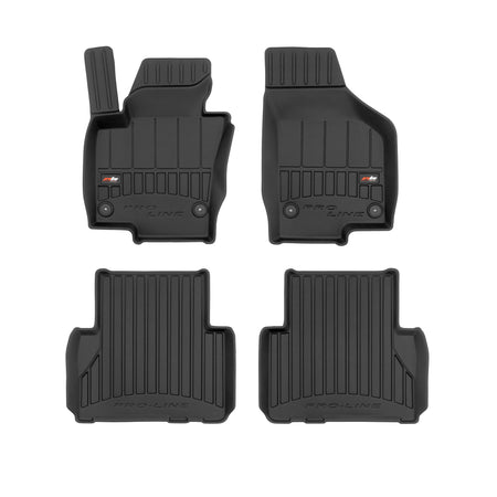 Tapis avec bords relevés Seat Alhambra II, fabrication 09.2010 - présent, carrosserie van #1