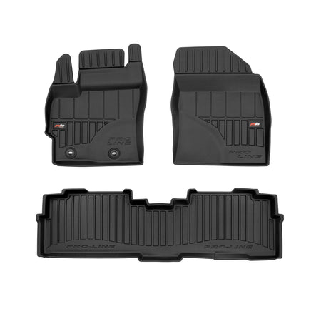 Tapis avec bords relevés Toyota Verso II, fabrication 03.2009 - 07.2018, carrosserie van #1