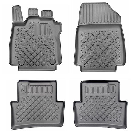 Tapis avec bords relevés Renault Clio IV, fabrication 10.2012 - 08.2019, carrosserie berline #2