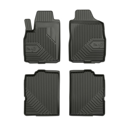 Tapis avec bords relevés Fiat Panda II, fabrication 09.2003 - 12.2012, carrosserie berline #1