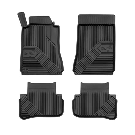 Tapis avec bords relevés Mercedes Classe C W203, fabrication 2001 - 03.2007, carrosserie sedán #1