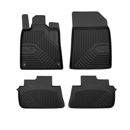 Tapis avec bords relevés Peugeot 407, fabrication 2004 - 12.2010, carrosserie sedán #1