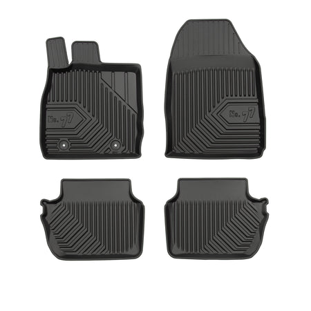 Tapis avec bords relevés Ford Fiesta VI, fabrication 10.2008 - 06.2017, carrosserie berline #1