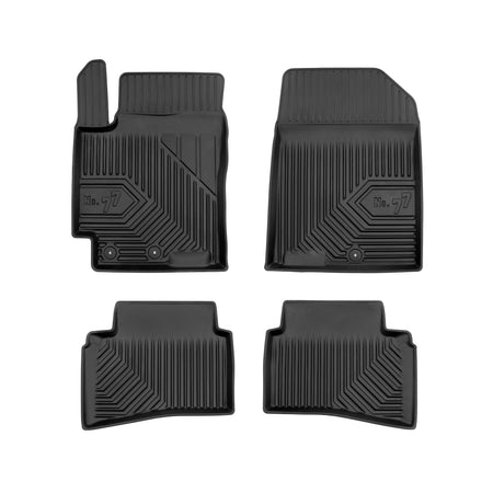 Tapis avec bords relevés Kia Rio IV, fabrication 02.2017 - présent, carrosserie berline #1