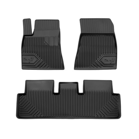 Tapis avec bords relevés Tesla Model 3, fabrication 07.2017 - 06.2020, carrosserie sedán | 77408593