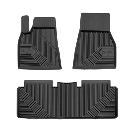 Tapis avec bords relevés Tesla Model S, fabrication 07.2012 - 03.2015, carrosserie coupé #1