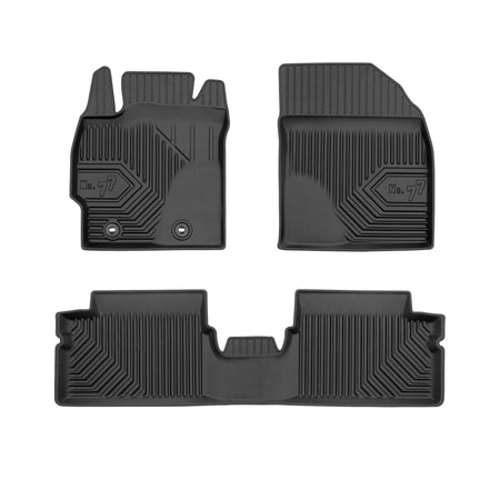 Tapis avec bords relevés Toyota Auris I, fabrication 01.2007 - 12.2012, carrosserie berline | 77408708