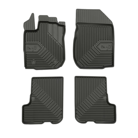Tapis avec bords relevés Dacia Sandero II, fabrication 12.2012 - 12.2020, carrosserie berline #1