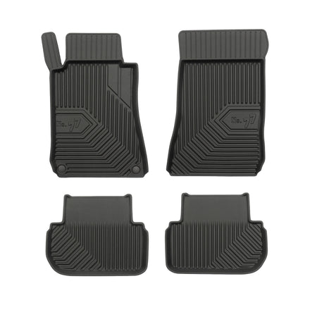 Tapis avec bords relevés Mercedes CLK C209, fabrication 2002 - 2009, carrosserie coupé #1