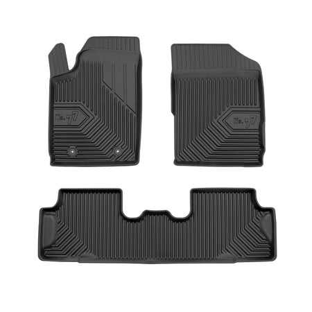 Tapis avec bords relevés Peugeot Partner I, fabrication 1998 - 2007, carrosserie van #1