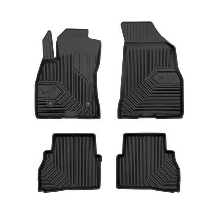Tapis avec bords relevés Fiat Doblo II Cargo Maxi, fabrication 2010 - présent, carrosserie van #1