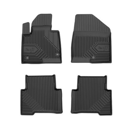Tapis avec bords relevés Hyundai Santa Fe III, fabrication 09.2012 - 07.2018, carrosserie suv #1