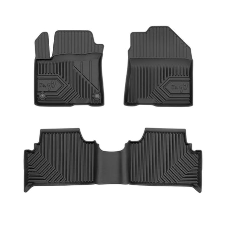 Tapis avec bords relevés Hyundai Kona electric, fabrication 08.2018 - présent, carrosserie suv, inclusivement facelift #1