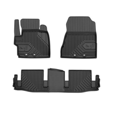 Tapis avec bords relevés Toyota IQ, fabrication 2008 - 2016, carrosserie berline #1