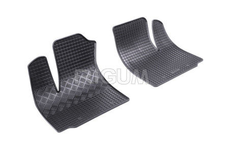 Tapis de voiture Fiat Doblo I, fabrication 2001 - 2010, carrosserie van, 2 places #1